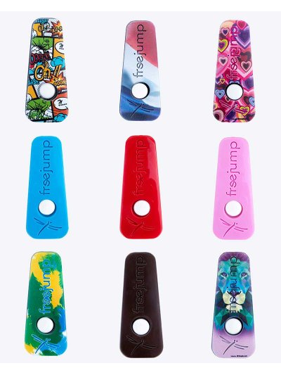 Pin intercambiable rojo para estribos junior Lite - Freejump - imagen 3