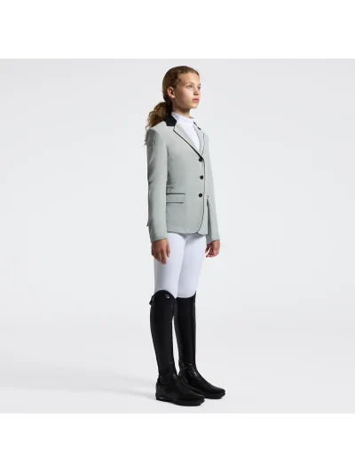 Chaqueta de concurso verde para niña GP - Cavalleria Toscana