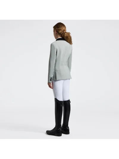 Chaqueta de concurso verde para niña GP - Cavalleria Toscana - imagen 2