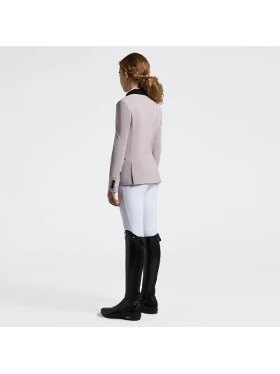 Americana de concurso rosa con cremallera para niña GP - Cavalleria Toscana - imagen 3