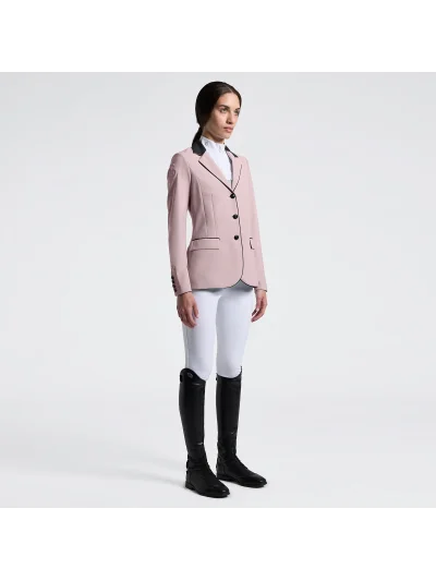 Americana de concurso rosa perforada para mujer GP - Cavalleria Toscana - imagen 2