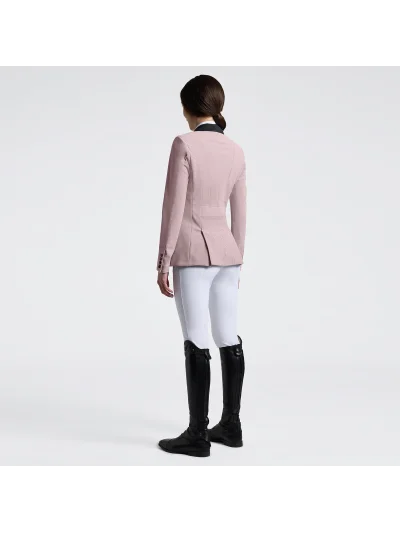 Americana de concurso rosa perforada para mujer GP - Cavalleria Toscana - imagen 3