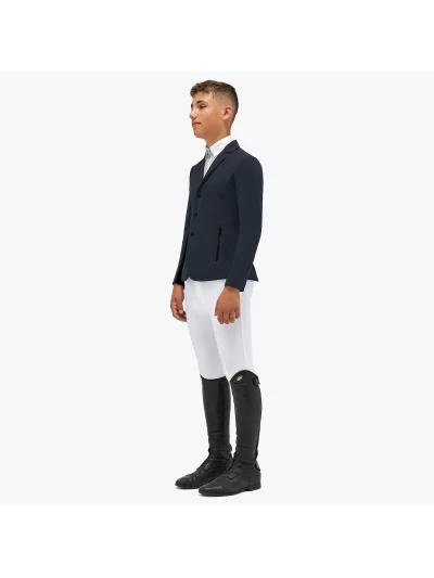 Navy competition jacket for boys - Cavalleria Toscana - imagen 2