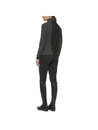 Chaqueta softshell polar gris oscuro para mujer - Cavalleria Toscana Revolution - imagen 4