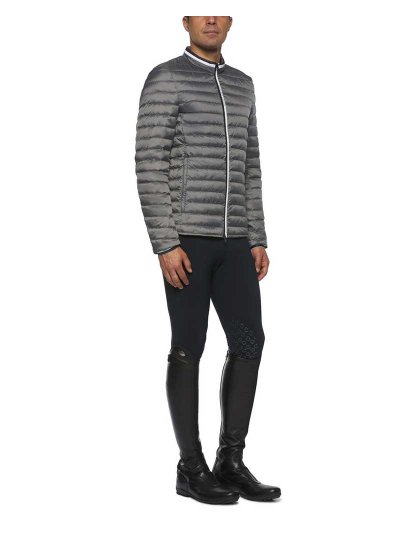 Veste matelassée ultralégère gris foncé pour homme - Cavalleria Toscana