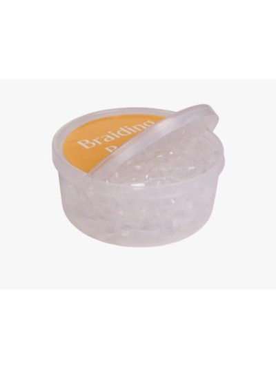 Caja de gomas elásticas transparentes de 50g (aprox 450 unidades) de QHP