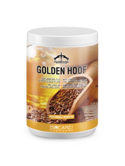 Pommade de Huile de poisson et lin pour sabots du cheval - Golden Hoof - Veredus Biocare