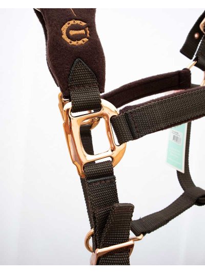 Licol d'écurie marron foncé pour poney (C et D) - Labor of love - Imperial Riding - imagen 3