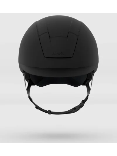 Casque d'équitation noir mat avec détail frontal satiné (Hunter Black) Kooki - Kask - imagen 2