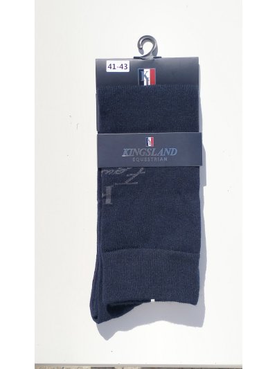 Calcetines altos azul marino con logo - KLtinley - Kingsland
