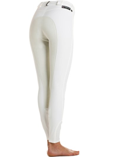 Pantalons à fond intégral blanc pour femme modèle Kelly - Kingsland Classic