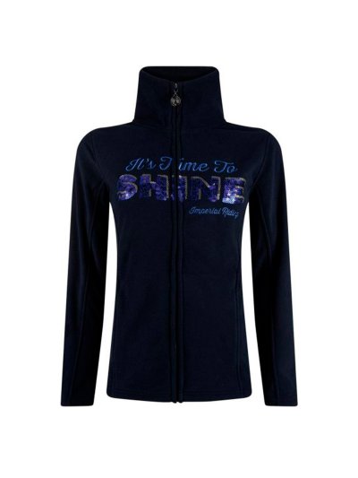 Veste en laine bleu marine à paillettes pour fille - Hunter - Imperial Riding