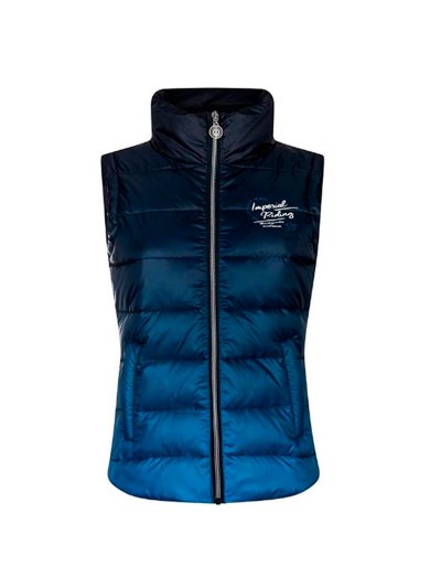 Gilet matelassé en dégradé en bleu foncé junior unisexe - Lucky Boy - Imperial Riding