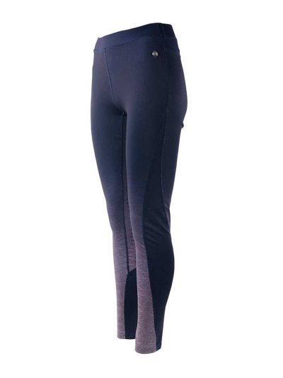Leggings bleu marine avec dégradé a gris (grip à fond intégral) pour femme - Ultra - Imperial Riding