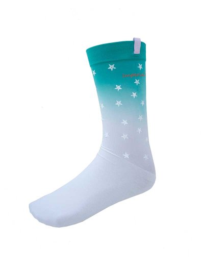 Chaussettes techniques turquesas et blanc avec estrellas modèle Vanitas - Imperial Riding