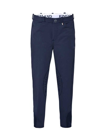 Pantalones azul marino (grip rodilla) junior unisex - KLkonrad - Kingsland Classic