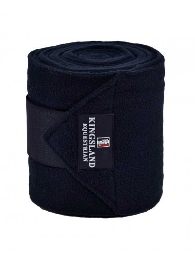 Lot de 2 Bandes polaires de travail bleu marine pour cheval - Draco - Kingsland Classic - imagen 2