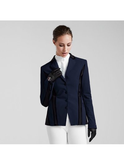 Veste de compétition gris foncé et noir pour femme - Sila - Kingsland Classic Master
