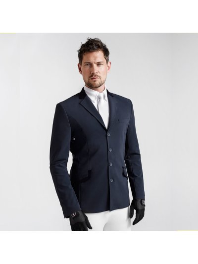 Veste de compétition pour homme modèle Emesto Master Elegant Sj Bleu marine de Kingsland Classic Master