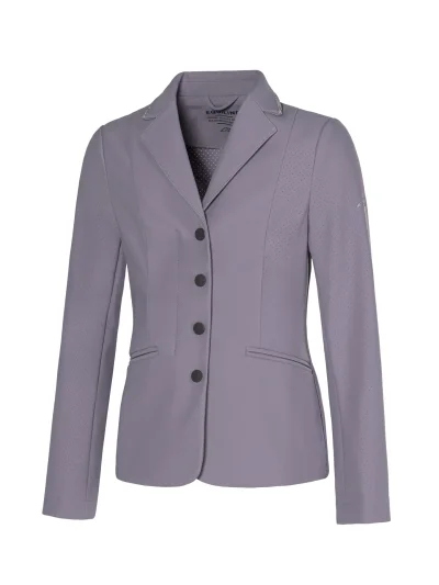 Chaqueta de competición malva para niña EQGINGA - Equiline