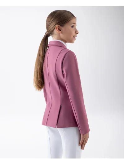 Pink (Daybreak) airbag-compatible competition jacket for girls EQGALA - Equiline - imagen 4
