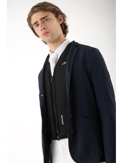 Navy jacket for men - Equiline - imagen 2