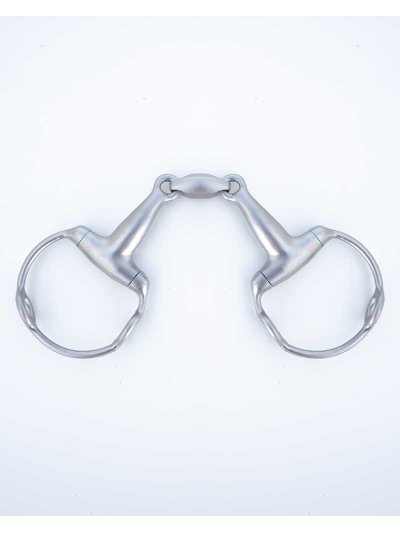 Mors de filet MJ Kentucky à 3 pièces en titane - Lorenzini X Equiline