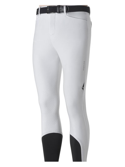 Pantalones blancos (grip rodilla) para hombre - Edek - Equiline