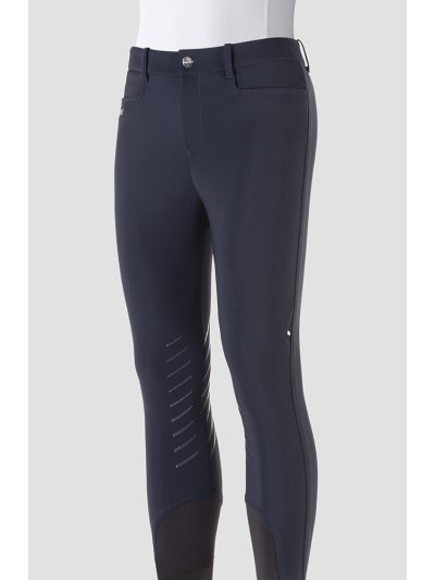 Pantalones azul marino (grip rodilla) para hombre - Crispiak - Equiline