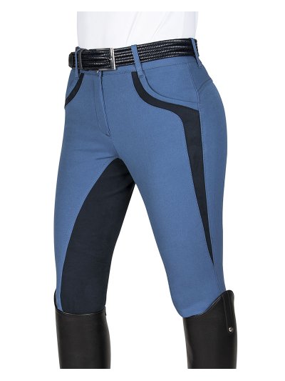 Pantalon d'équitation bleu pour femme - Patricia - Equiline