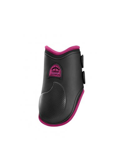 Protectores traseros negros y rosas de salto Olympus - Veredus