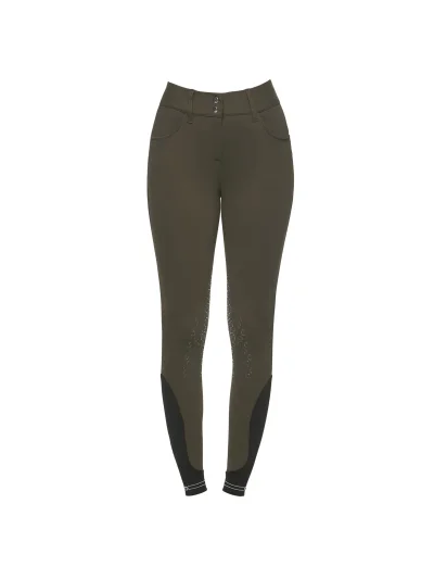 Green trousers model American for women - Cavalleria Toscana - imagen 3