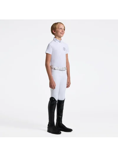 Polo de concours junior blanc junior - Cavalleria Toscana - imagen 2