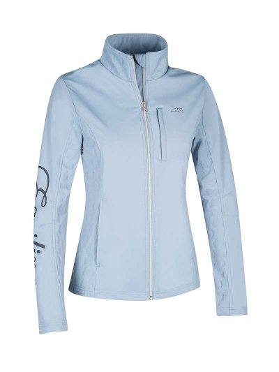 Veste softshell bleu clair pour femme - Honey - Equiline
