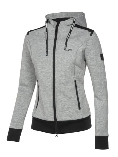 Chaqueta técnica de entrenamiento gris para mujer - Cerriec - Equiline