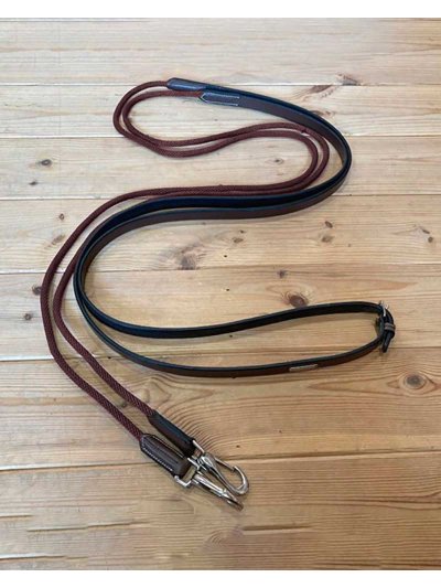 Rênes allemandes marron rougeâtre pour cheval - Collection ONE - JUMP IN