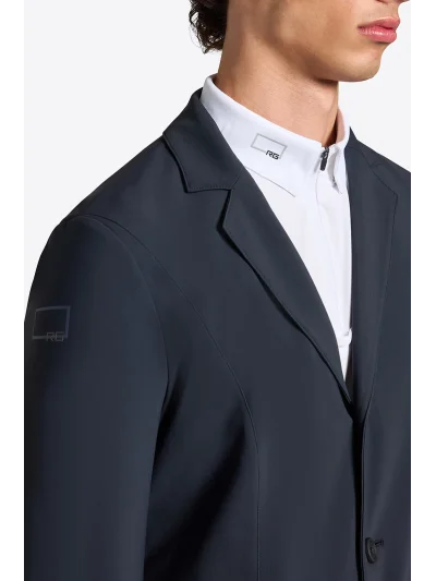 Americana de competición azul marino de jersey técnico para hombre - RG