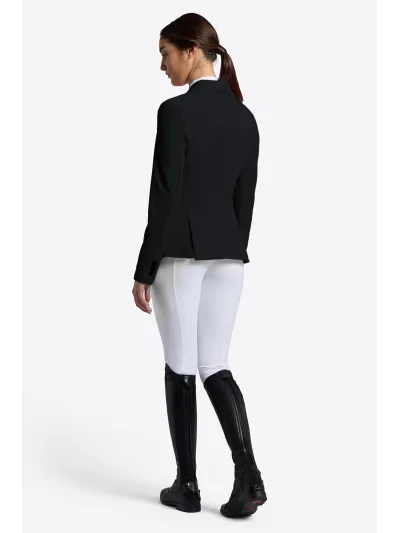 Chaqueta de concurso negra con brillantes para mujer - RG - imagen 2