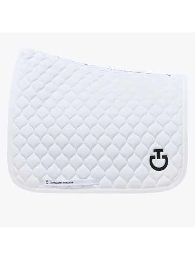 Sudadero de doma blanco con acolchado circular - Cavalleria Toscana