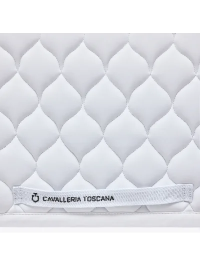 Sudadero de doma blanco con acolchado circular - Cavalleria Toscana - imagen 3