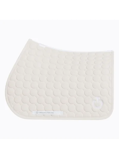 Sudadero de salto beige con acolchado circular - Cavalleria Toscana