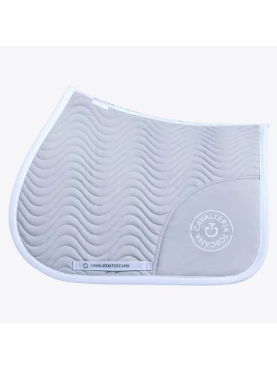 Sudadero de salto beige para caballo - Double Orbit Wave - Cavalleria Toscana