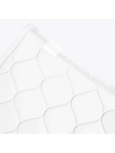 Tapis de dressage blanc matelassé circulaire pour cheval - Cavalleria Toscana - imagen 2