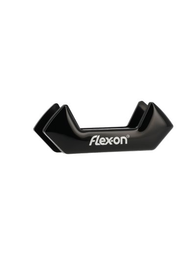 Imán intercambiable negro con las letras blanco para estribos safe-on - Flex-On