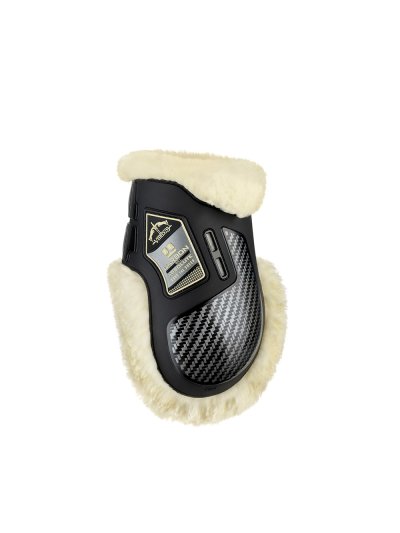 Protectores traseros negros de salto Carbon Gel Absolute Save the Sheep - Veredus