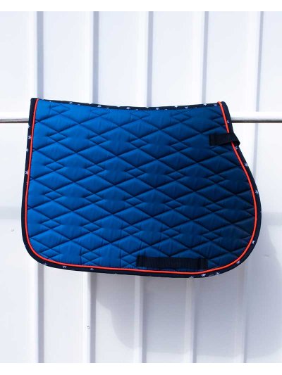 Tapis de saut bleu et noir pour cheval (cob) modèle Etoile - Imperial Riding - imagen 3