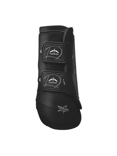 Guêtres antérieures de dressage noires Absolute - Veredus