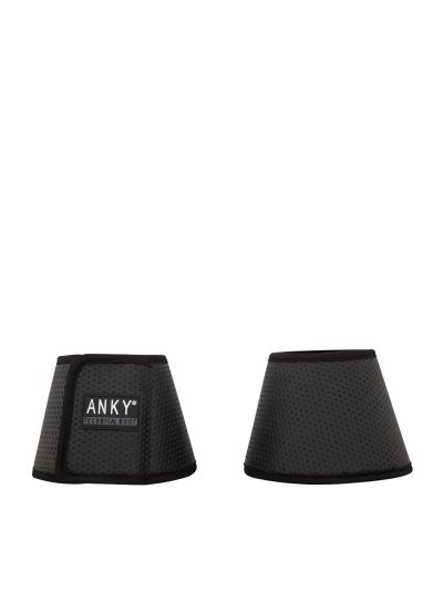 Pack de 2 campanas negras con perforaciones de brillantes - Anky