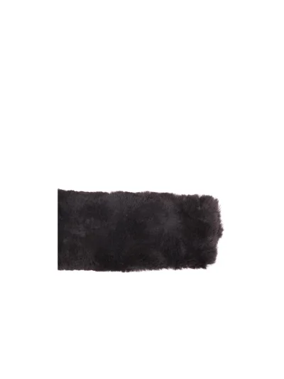 Funda de borreguillo negro para cinchas - BR - imagen 3