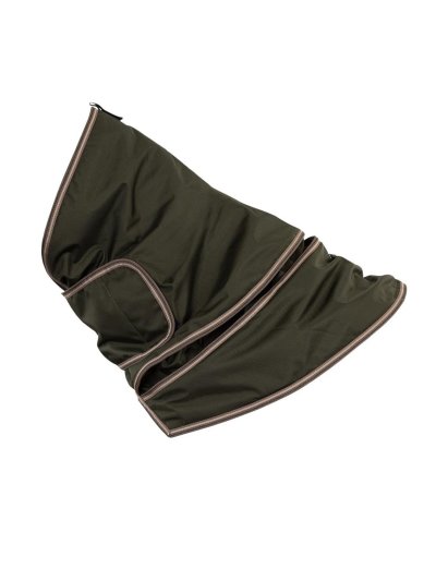 Manta para el cuello color verde para caballo - BR